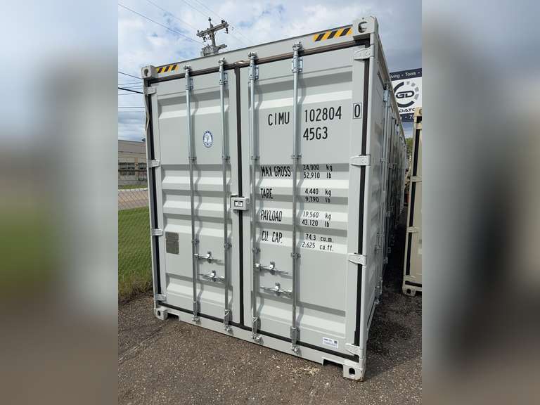 Single-Trip 40’ 5-Door Seacan SN: CIMU1028040