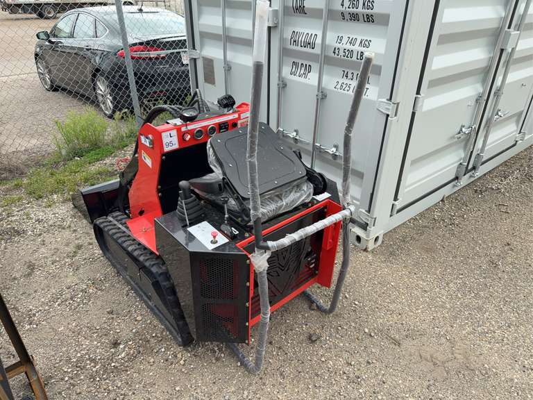 2026 Alistair SSL580 Gasoline Ride-On Track Loader