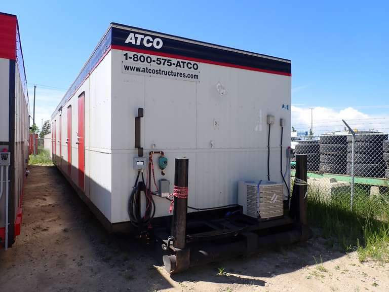 2002 Atco 8 Person Slpr/Wash 11'x58' Skidded Living Quarters, SN 25801-7129.