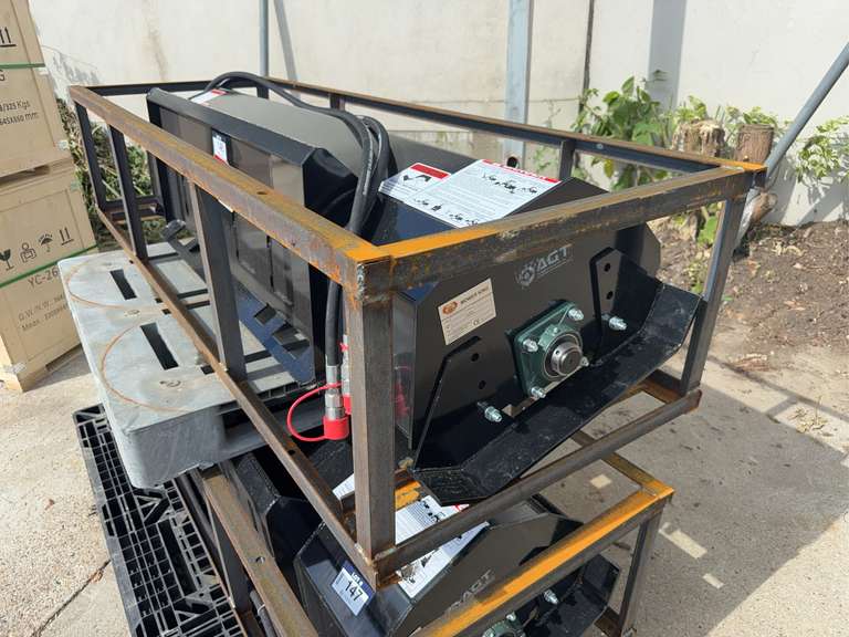 2026 Mower King ECSSTR072 Rotary Tiller Skid Steer Attachment