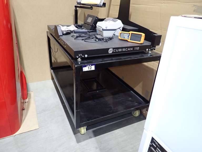 Cubiscan 110 Dimensioning System for Pass-Through Package Processing w/software- NOTE: USED.