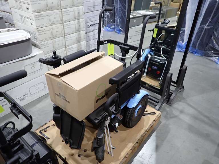 Invacare Aviva Storm RX-20 Power Wheelchair Base- NOTE: NO SEAT.