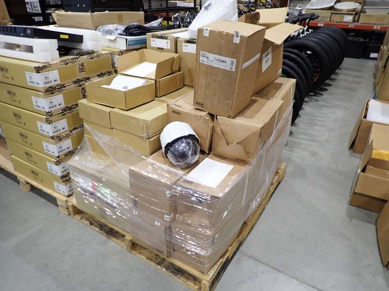 Lot of AXIS Security System Components.