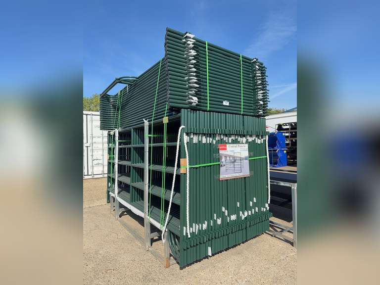 Lot of (54+2) 10’ X 5’ CHERY Steelman Corral Panels