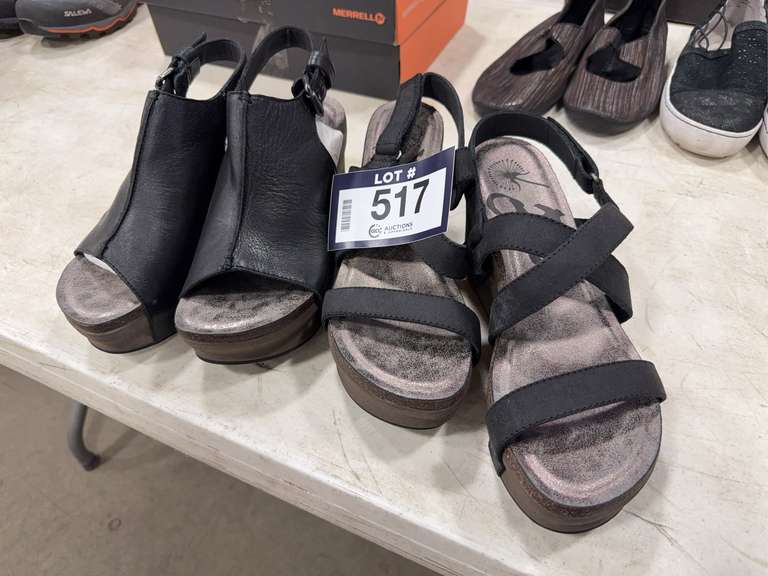 Lot of (2) Pairs of Women’s High-Heel Sandals