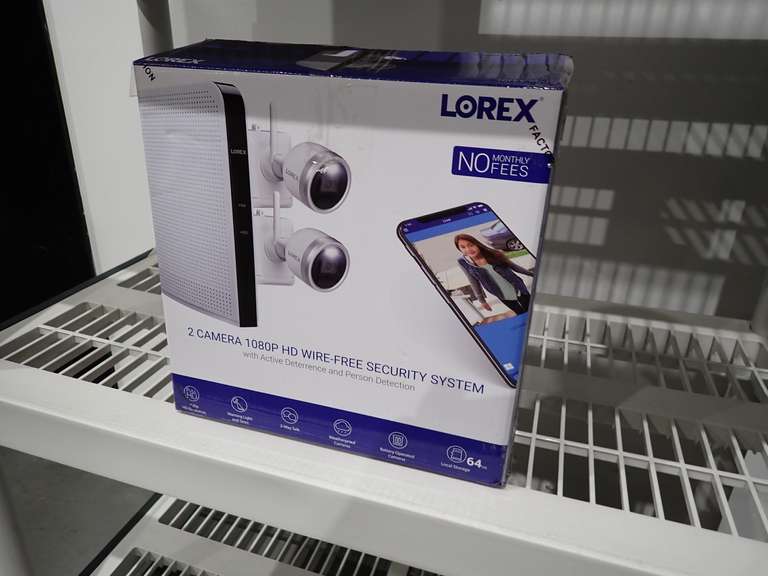 Lorex 2-Camera 1080HP Wire-Free Security System.