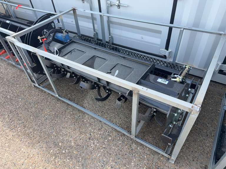 Skid Steer Rotary Tiller Attachment