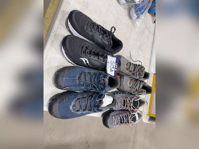 Lot of (4) Pairs of Asst. Men’s Runners