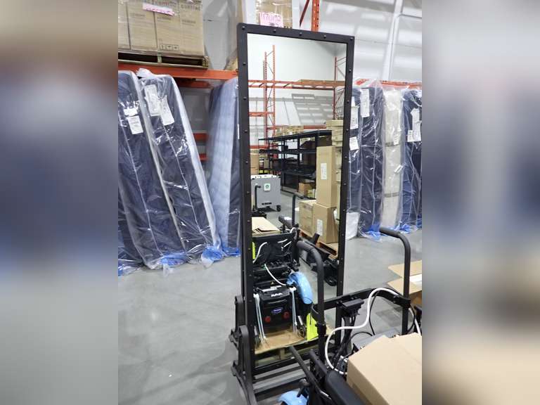 Lot of (2) 71"x24" Swinging Frame Mirrors- NOTE: ONE MISSING MIRROR.
