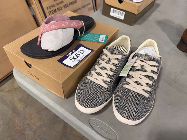 Lot of (1) Pair of OluKai Ohana, Women’s Size 11 and (1) TAOS Star, Women’s Size 12