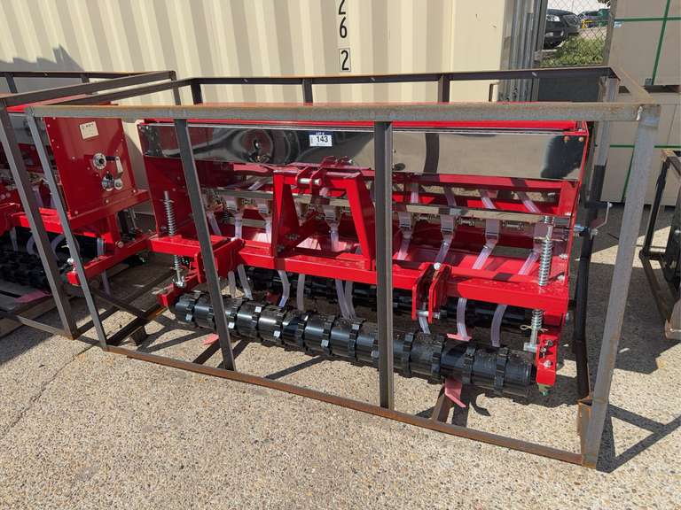 2026 AGT STSD10 Skid Steer Air Seeder Attachment