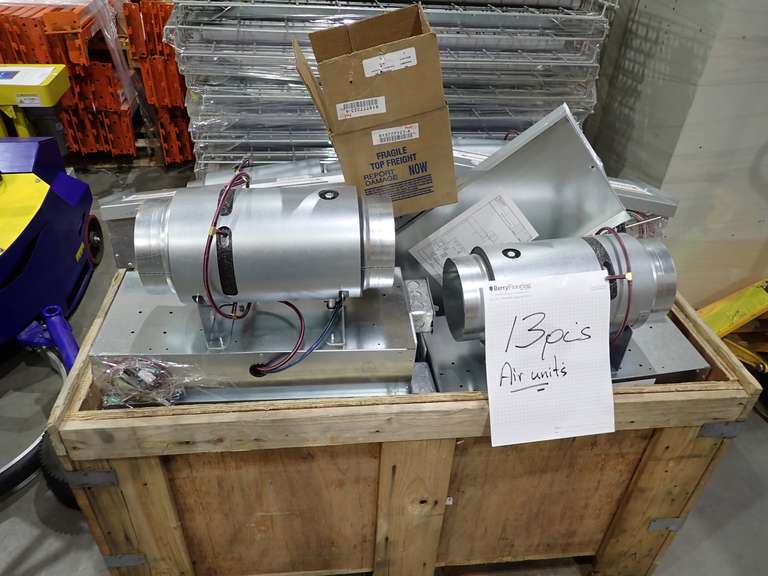 Lot of (13) Asst. Distech Controls Air Units.