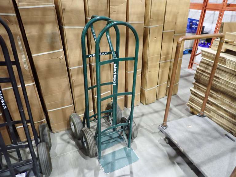Lot of (2) Pneumatic Wheel 2-wheel Hand Trucks.