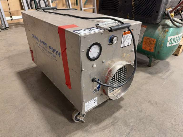Omniaire OA600V Negative Air Machine
