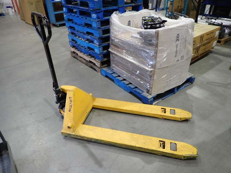 Pallet Jack- USING FOR LOADOUT, CANNOT BE REMOVED UNTIL FRI SEPT. 25 @ 3PM.