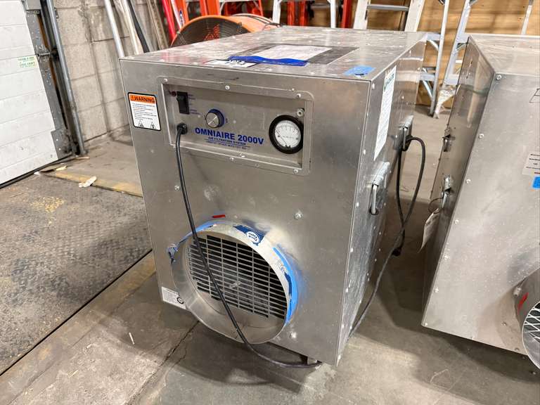 Omniaire OA2000V Negative Air Machine