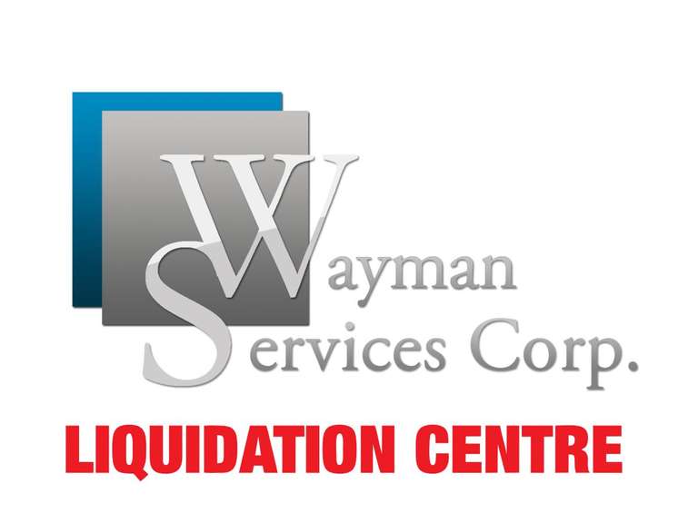 Unreserved Timed Online Wayman Services Corp. Store Location Close Out Auction