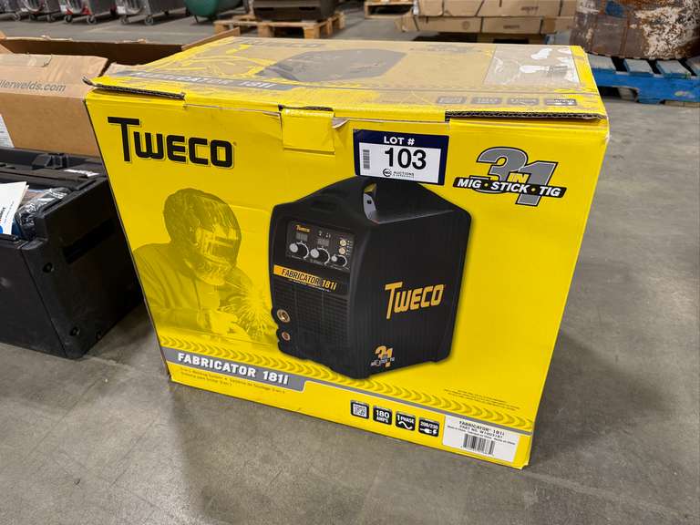 Tweco Fabricator 181i 3-in-1 Welding System, 180A 208/230V 1PH