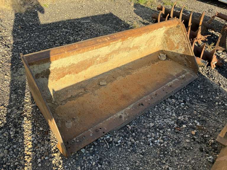 70” Cleanup Bucket Skid Steer Attachment