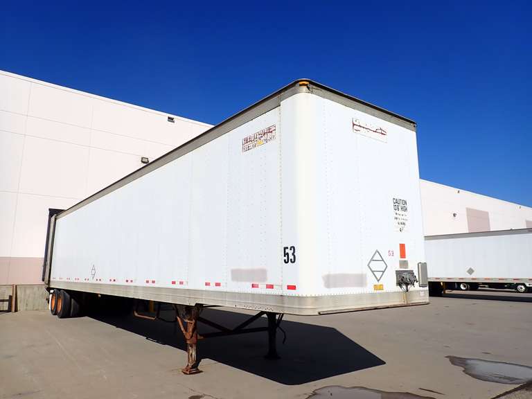 1999 Great Dane Tandem Axle 53' Dry Van Trailer, VIN 1GRAA0623XB008320.