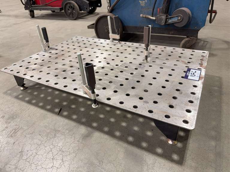 24” X 36” Welding Stand w/ (4) Clamps