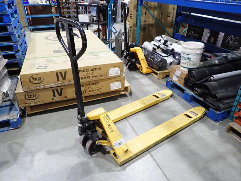 Pallet Jack- USING FOR LOADOUT, CANNOT BE REMOVED UNTIL FRI SEPT. 25 @ 3PM.