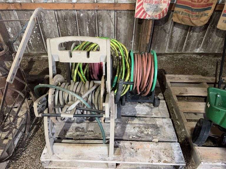 Pallet of Garden hoses