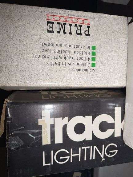 Track Lighting, Heat Gun, Step Stool, Revolving Warning Light