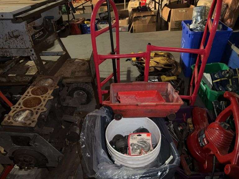 Engine Block,Hand Tool,Caster Wheels,etc.