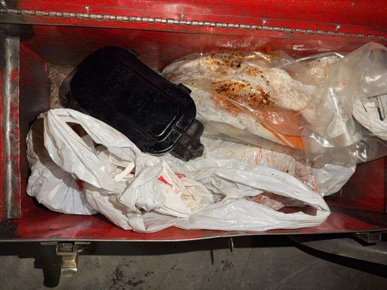 Brake Master Cylinder, Box of Oil Filters, Tools & Misc.Hardware