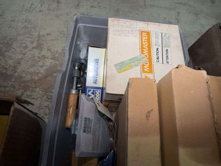 Various Auto Parts, Tool Creepers (4x), etc.