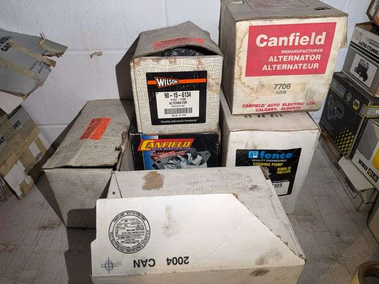 Steering Pump and Alternators