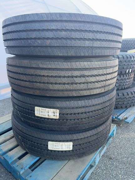 Michelin Tires 11R22.5 Unused (4x)