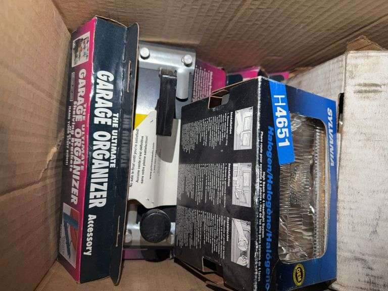 Abrasive Discs, Shelving Brackets, High Beam Light, 7-Function Analyzer,etc.