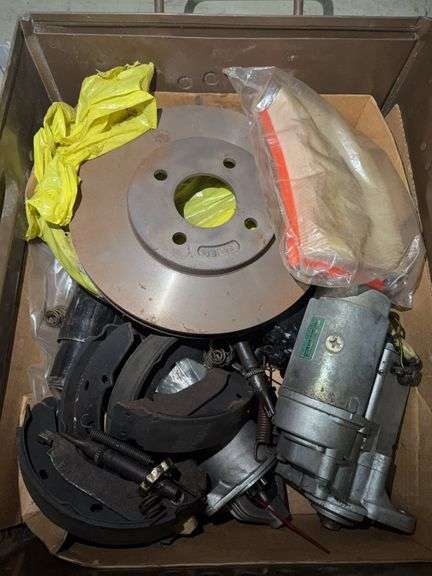 Various Auto Parts, Tool Creepers (4x), etc.