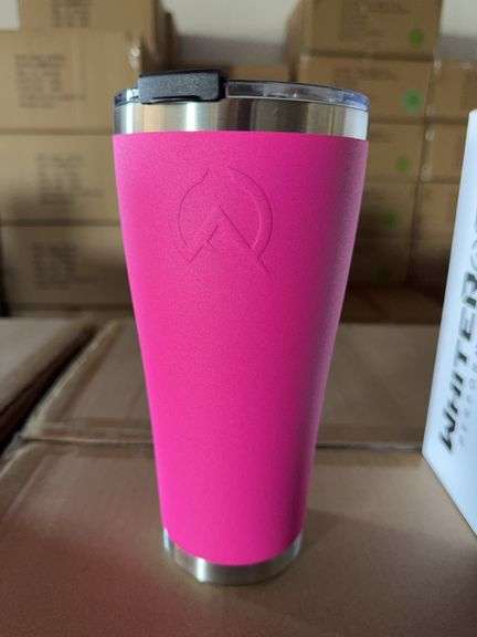 WhiteRock Hard Pink 30oz Pilgrim Tumbler (Unused x25)