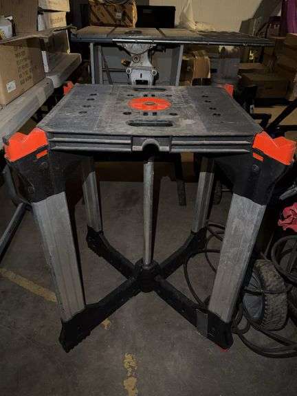 RIDGID 4.5-gallon ProPack Wet/Dry Shop Vacuum and Portable Work Bench