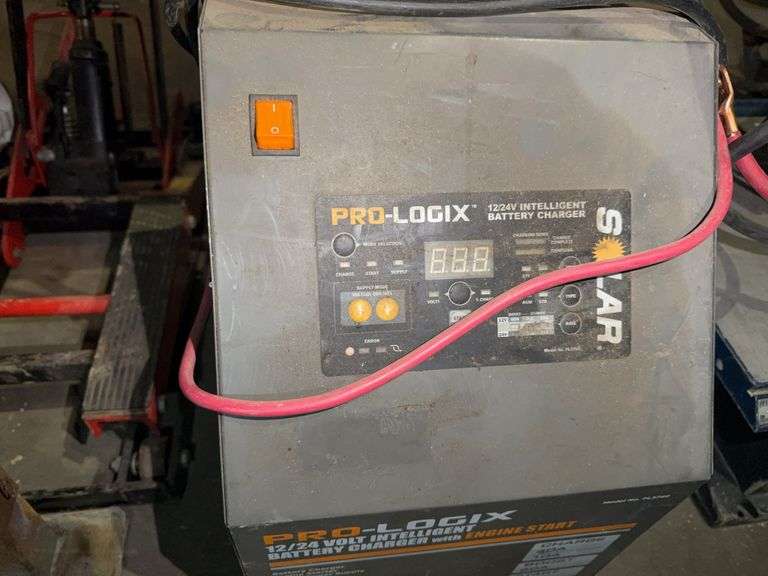 SOLAR PRO-LOGIX PL3760 12/24 Volt Intelligent Battery Charger with Engine Start