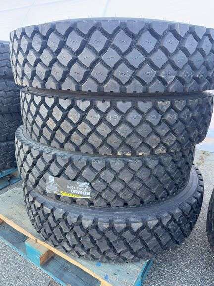 Black Hawk Tires 11R24.5 (Unused 4x)