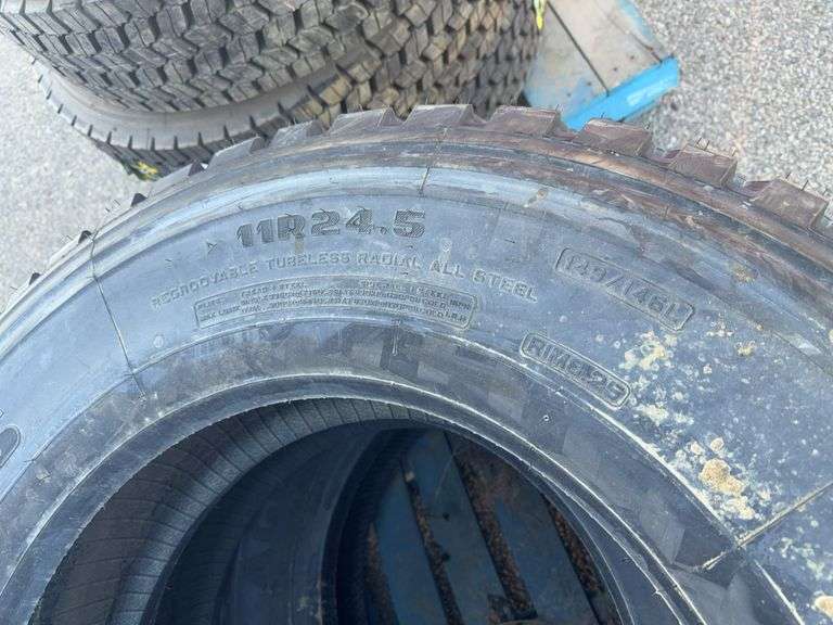 Aeolus Tires 11R24.5 (Unused x3)