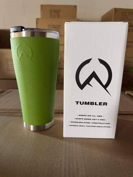 WhiteRock Forest Green 30oz Pilgrim Tumbler (Unused x25)