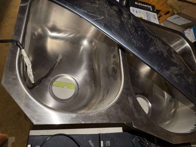 Stainless Steel Double Sink,Bumper Cover,Lenovo Laptop (3x),Sledge Hammer,Ax,Rolling Bearings