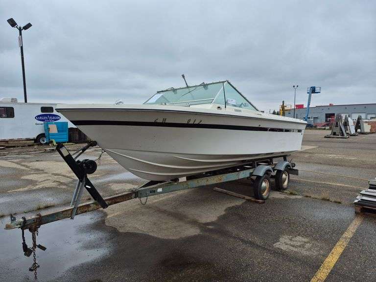 1969 Grew SS195 Motor Boat & Trailer