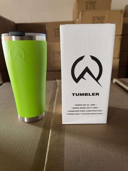 WhiteRock Citrus Lime 30oz PilgrimTumbler (Unused x25)