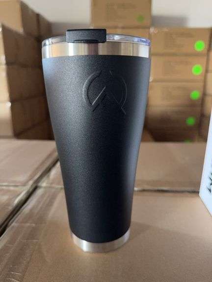 White Rock Black 30oz Pilgrim Tumbler (Unused x25)