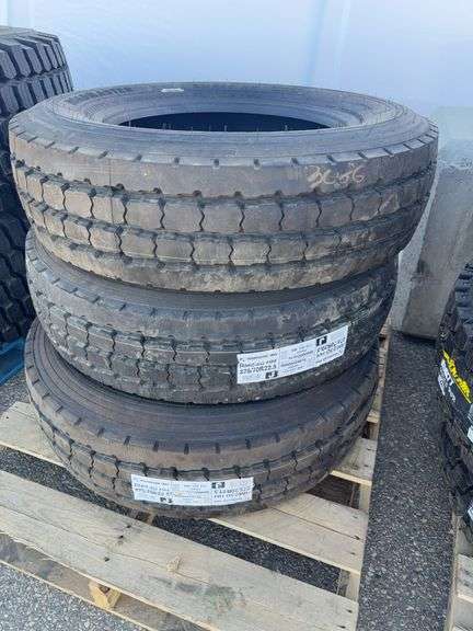 Road Master Tires 275/70R22.5 (Unused 3x)