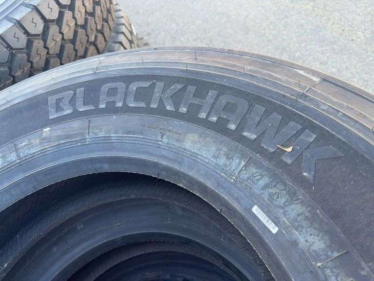Black Hawk Tires 11R22.5 (Unused 4x)