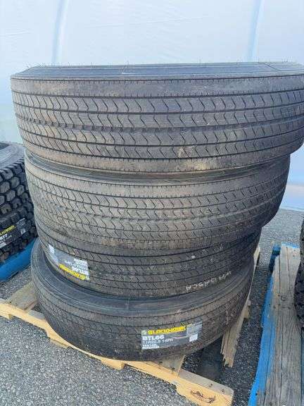 Black Hawk Tires 11R22.5 (Unused 4x)