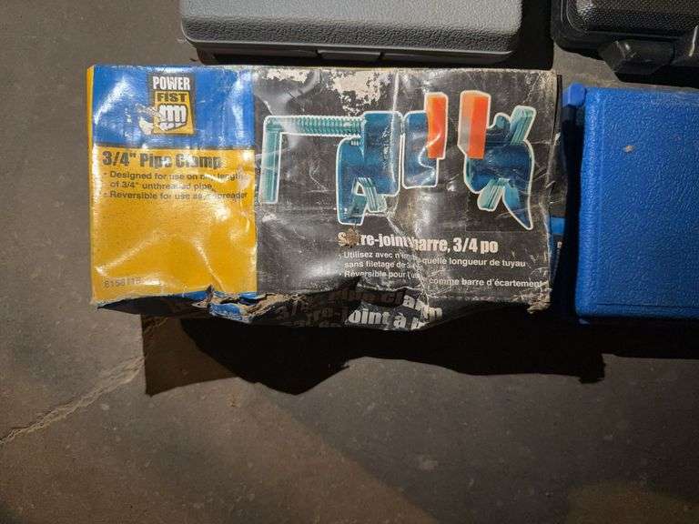 Pipe Clamp, Driver Set, Screw Extractor Set, Harmonic Balancer Inst. Kit