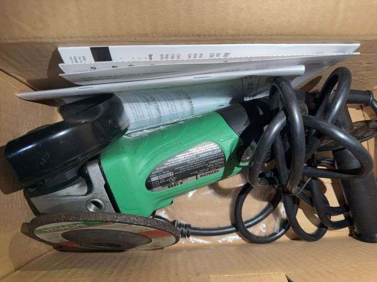 Hitachi Disc Grinder and Powerfist Dr. Air Drill